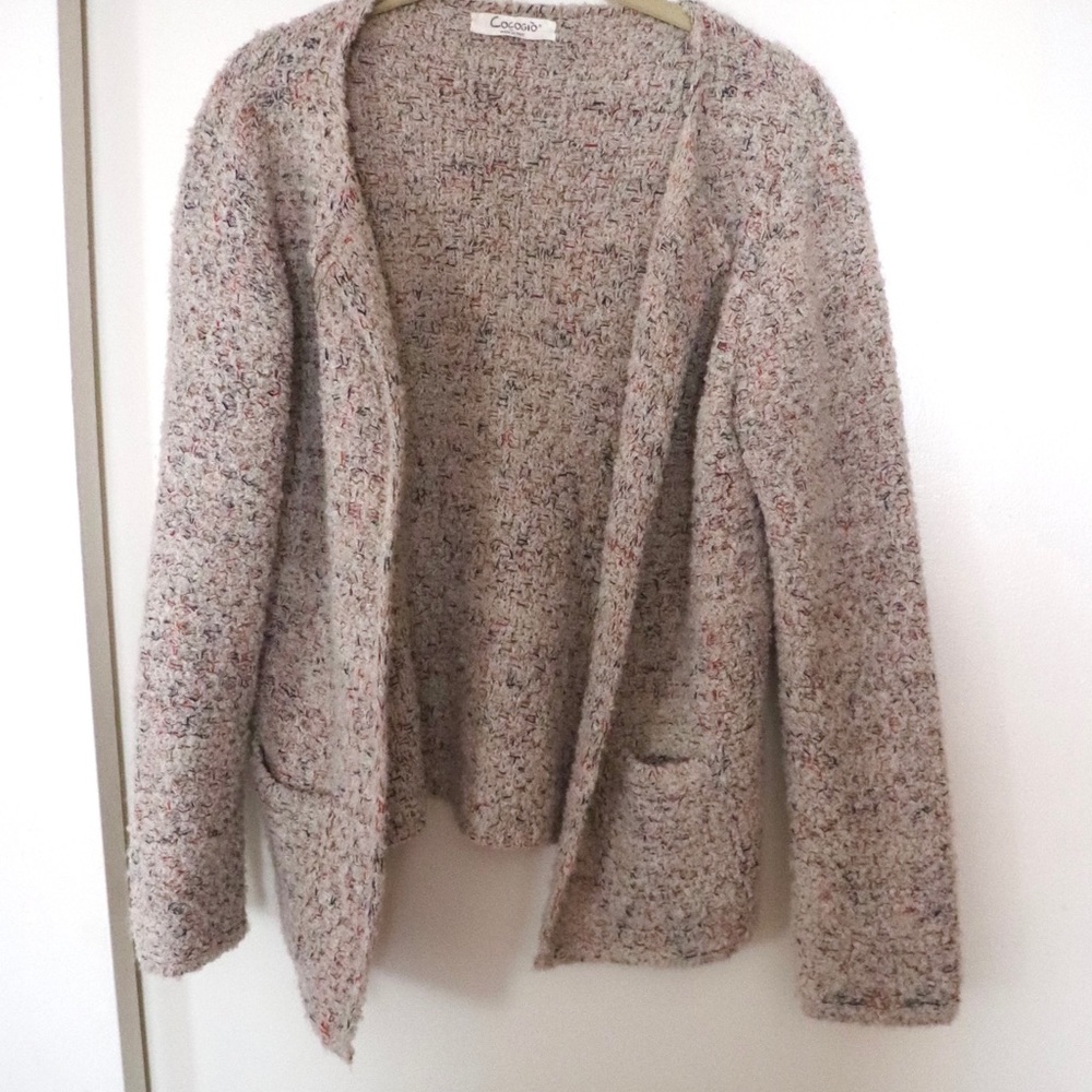 Cocogio Sweater with pockets. Made in Italy.